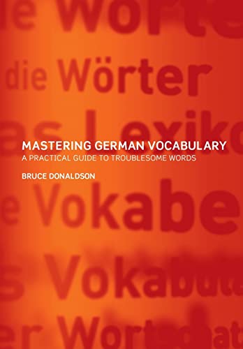 Mastering German Vocabulary: A Practical Guide to Troublesome Words von Routledge